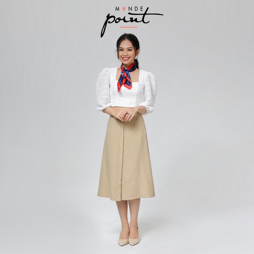 Chân váy Monde Point MPWA0616410 màu nâu | BigBuy360 - bigbuy360.vn