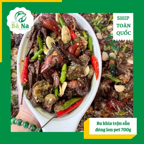 Ba khía trộn sẵn đóng lon pet 700g