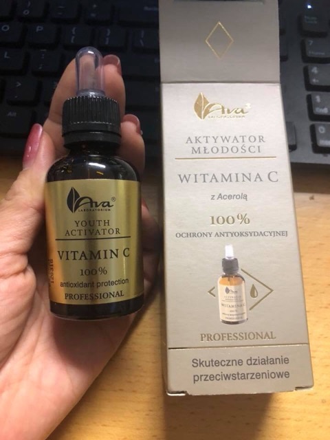 Serum VITAMIN C AVA làm trắng da chống lão hoá