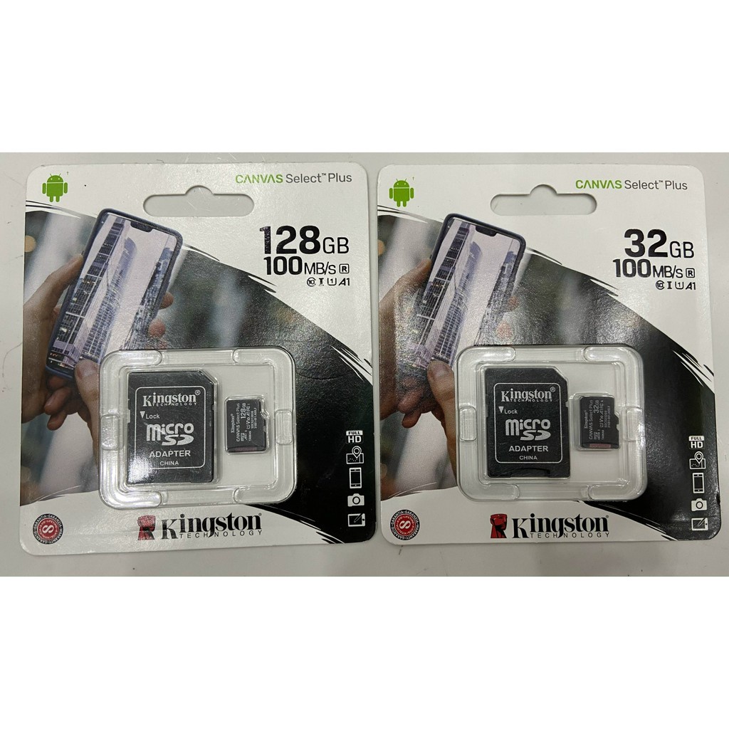 Thẻ nhớ Kingston 128GB Micro SD Class 10 - Bảo hành 5 năm !!