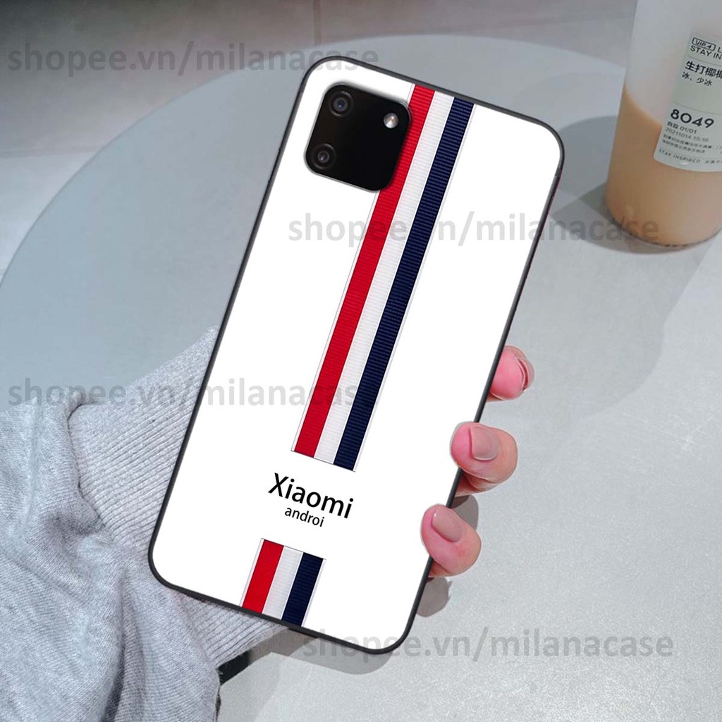 Ốp Realme C11 in giả da phong cách thể thao, cá tính, thời trang