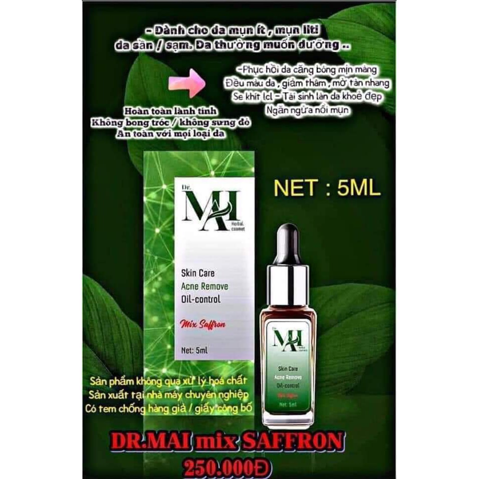 Serum sạch mụn Dr Mai 5ml - Giải pháp cho da mun rất hiệu quả | BigBuy360 - bigbuy360.vn