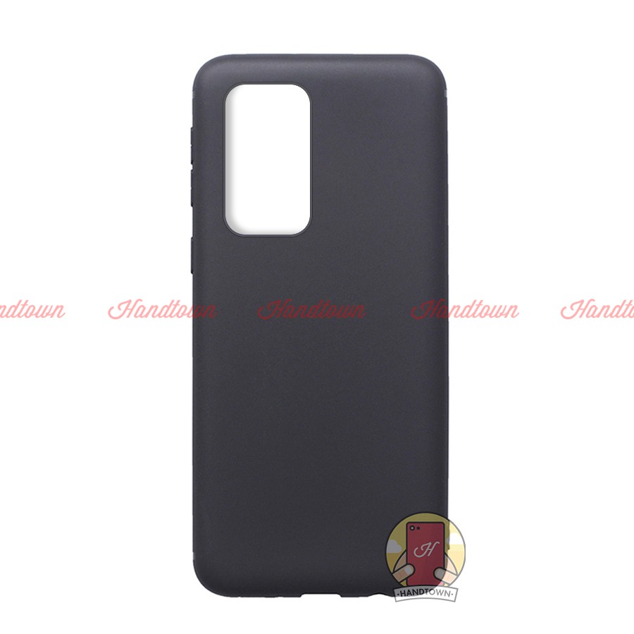 Ốp Lưng Huawei P40 / Huawei P40 Pro / Huawei P40 Lite CASE TPU Dẻo Đen Toàn bộ Chống Va Đập Trầy Xước và Chống Ố