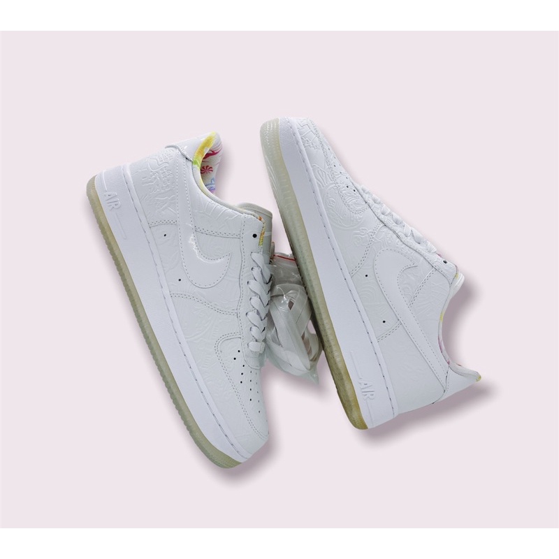 (Giày AUTH) Giày Nike Air Force 1 Chinese và Zipper Swoosh chính hãng