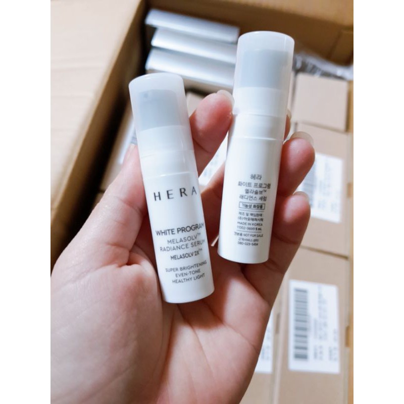 Lọ 5ml Serum Trắng da trị nám tan nhang hera