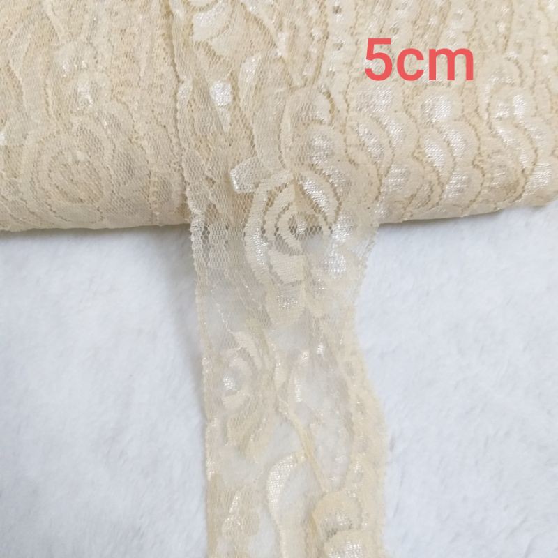 Ren lưới , màu nâu lợt, size 5cm (5 mét/12k)