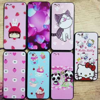 Ốp lưng iPhone 5/5s/SE viền dẻo hình 6D hoạt hình cực đẹp