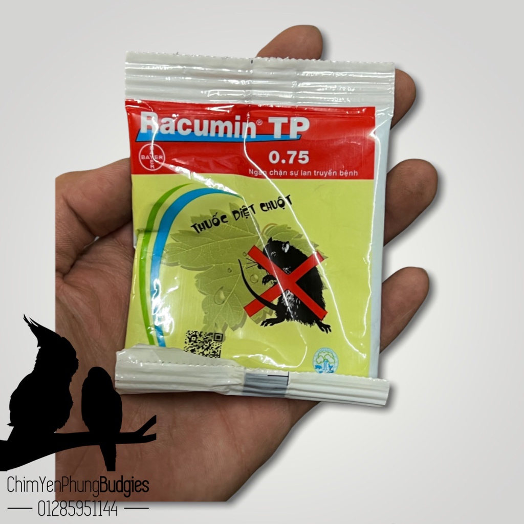 Diệt chuột thông minh Racumin 0.75 TP Bayer 20gr