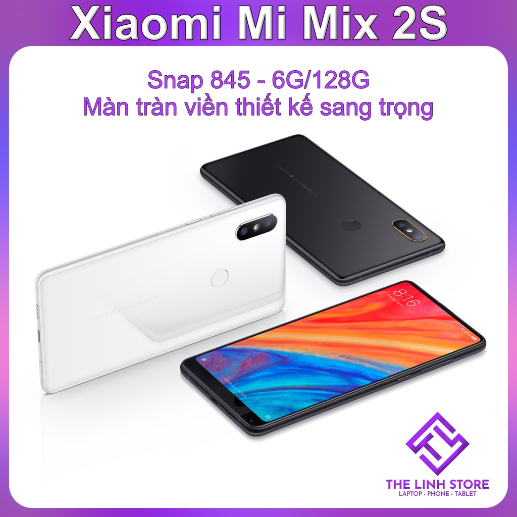 Điện thoại Xiaomi Mi Mix 2S - Snap 845 Màn tràn viền