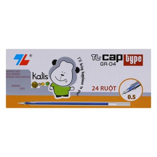 Hộp  24 ruột bút gel thiên long gr-04 -