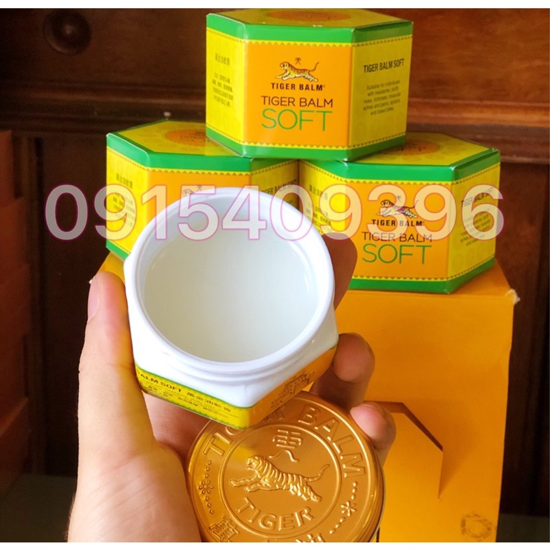 [chính hãng] DẦU CÙ LÀ CON HỔ TIGER BALM SOFT NỘI ĐỊA SINGAPORE