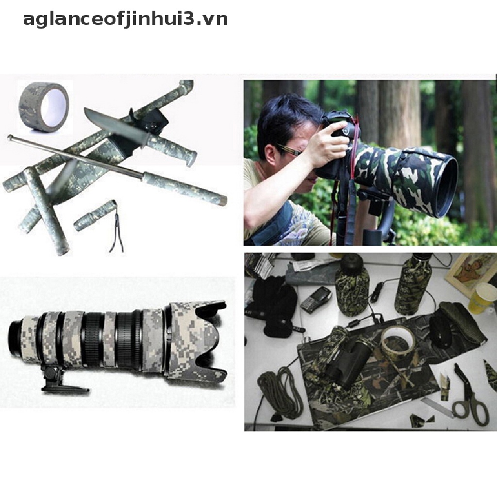 1 Cuộn Băng Dính Ngụy Trang Chống Thấm Nước 5Cm X 4.5M