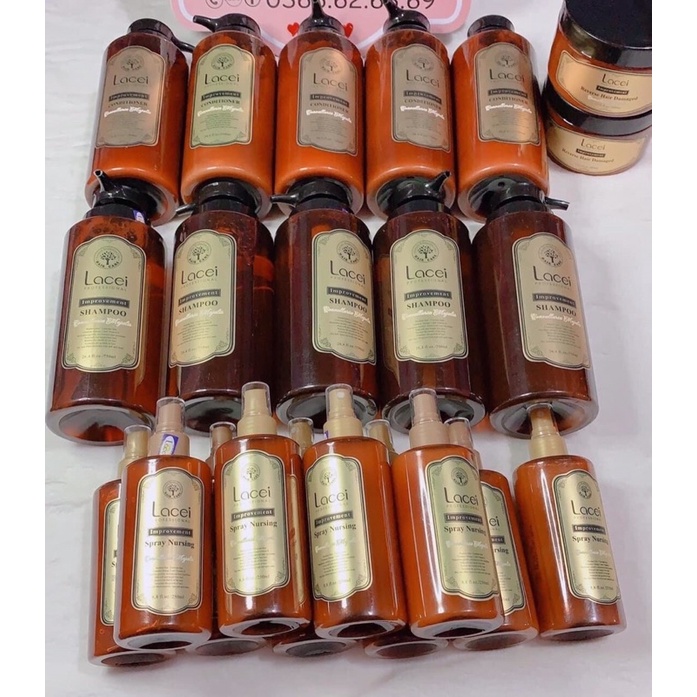 Sữa dưỡng tóc Lacei Improvement 250ml  - xịt dưỡng tóc lacei nâu 250ml