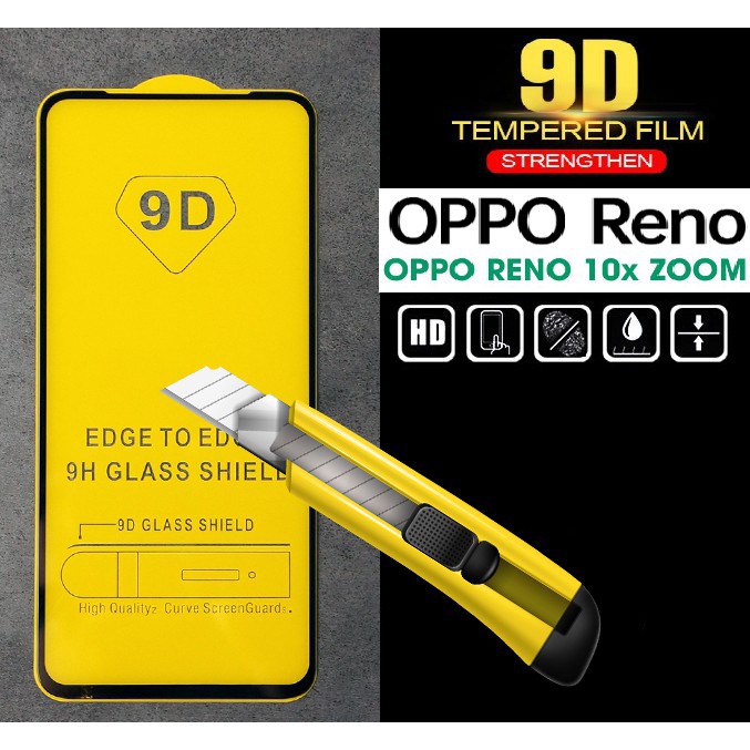 Cường lực full màn 9D cho Oppo Reno 2 Reno 2F Reno 2Z full keo thế hệ mới