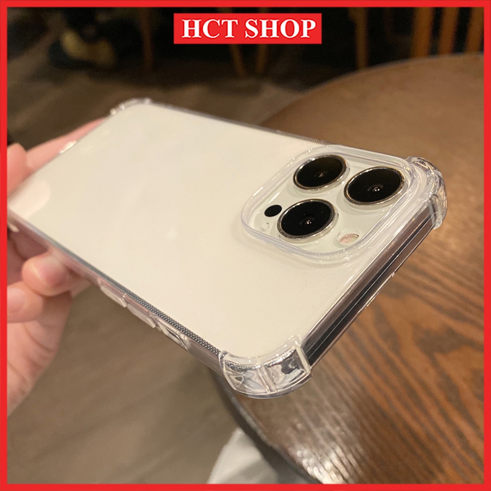 Ốp lưng chống sốc, trong suốt, lưng cứng viền dẻo, chính hãng Real Sky cho iPhone Xsmax, 11Promax, 12Promax, 13Promax