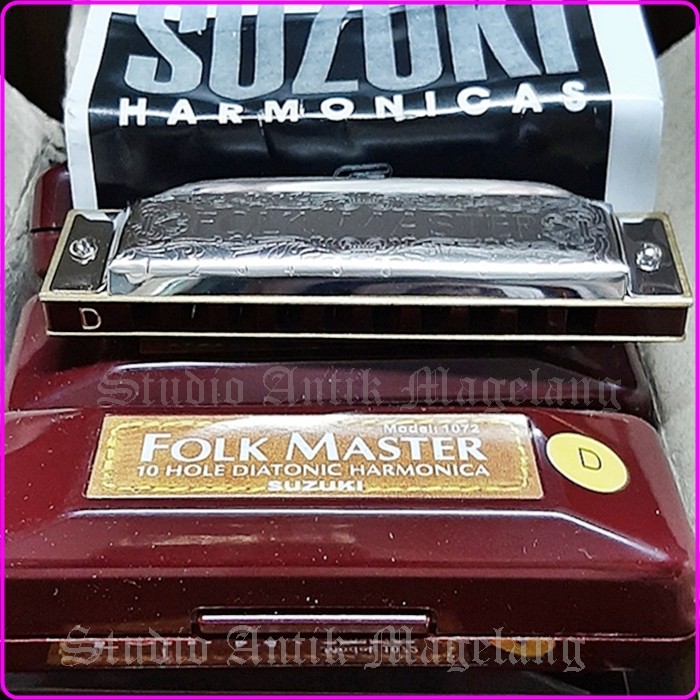 Kèn Harmonica 22700 - Harmonica Suzuki Folk Master 1072 - Harmonica Diatonic