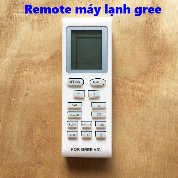 Remote máy lạnh Gree [TẶNG PIN] Điều khiển điều hoà Gree