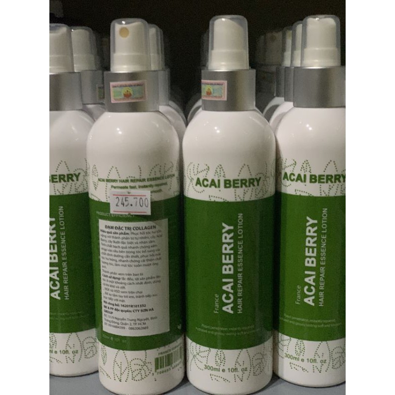 Xịt dưỡng đạm Collagen Acai Berry 300ml | BigBuy360 - bigbuy360.vn