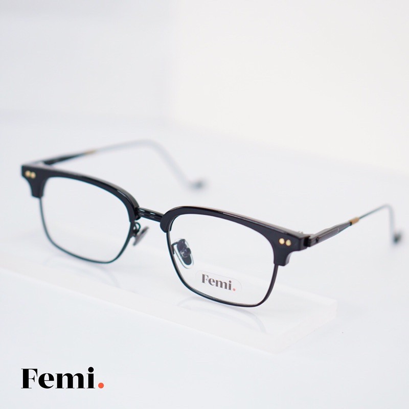 Gọng kính kim loại Femi KAL chính hãng mắt kính chống tia UV | BigBuy360 - bigbuy360.vn