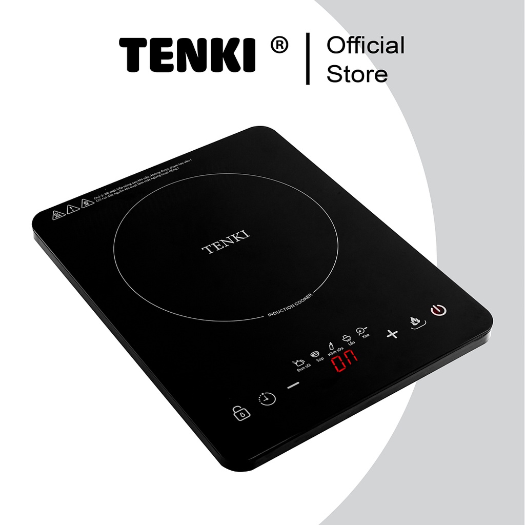 Bếp Từ Cảm Ứng TENKI TI8800 Siêu Mỏng Siêu Tiết Kiệm Điện - Bảo hành 12 Tháng 1 đổi 1