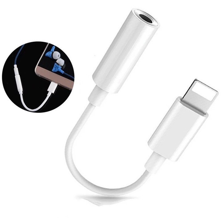 Cáp Chuyển Lightning Sang Jack Audio 3.5 Cho Iphone IOS