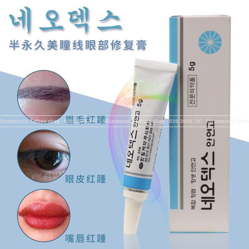Dưỡng ẩm môi mày mí giảm xưng ,sẹo dỗ,không Lo Mụn Nước sau Phun Xăm