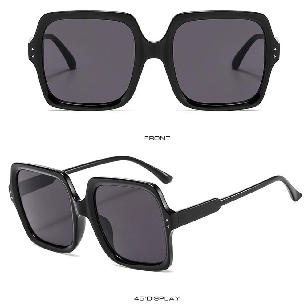 Kính Râm Oversize Chống Tia UV Họa Tiết Hình Học Màu Gradient Dành Cho Nam