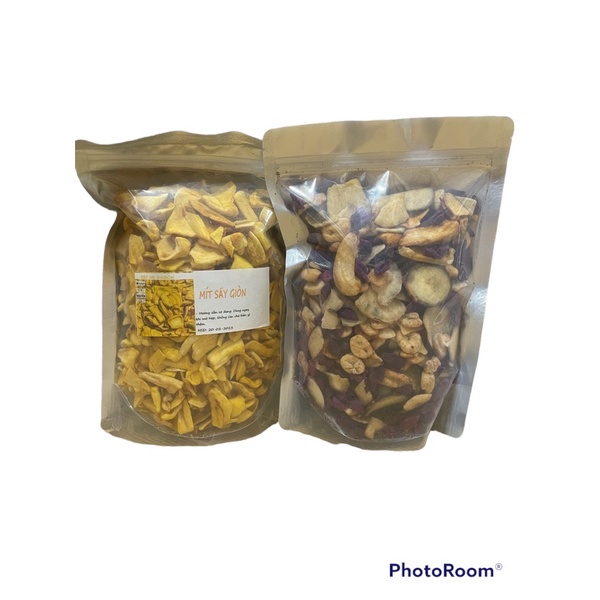Hoa quả thập cẩm sấy vụn 500gr