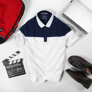 Áo thun polo nam cổ bẻ mã POLO (PAZZINI 2) TRƠN CAO CẤP - chất thun cá sấu cotton 100%
