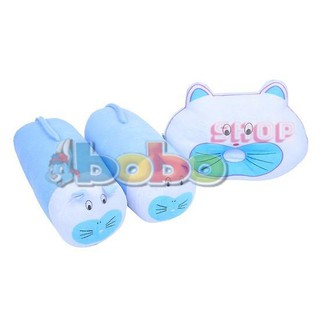 Bộ Gối Cho Bé Babytop Hình Con Sâu Nhỏ Gồm 1 Gối Nằm + 2 Gối Ôm