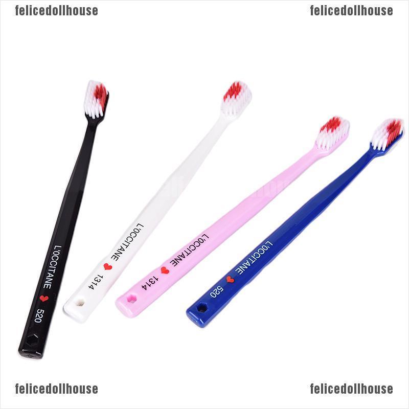 Bộ 2 Bàn Chải Đánh Răng nano Hình Trái Tim Cho Bé