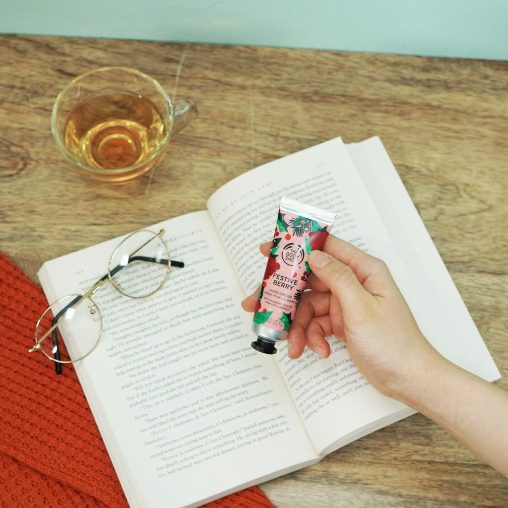 Kem dưỡng tay dưỡng móng THE BODY SHOP HAND CREAM 30ml