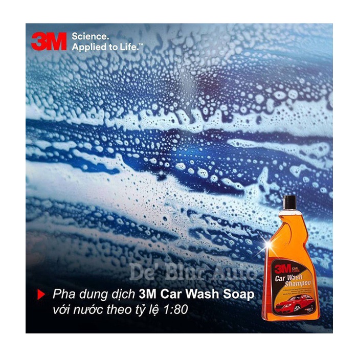 Nước rửa xe ô tô - 3M Car Wash Shampoo 1 Lít
