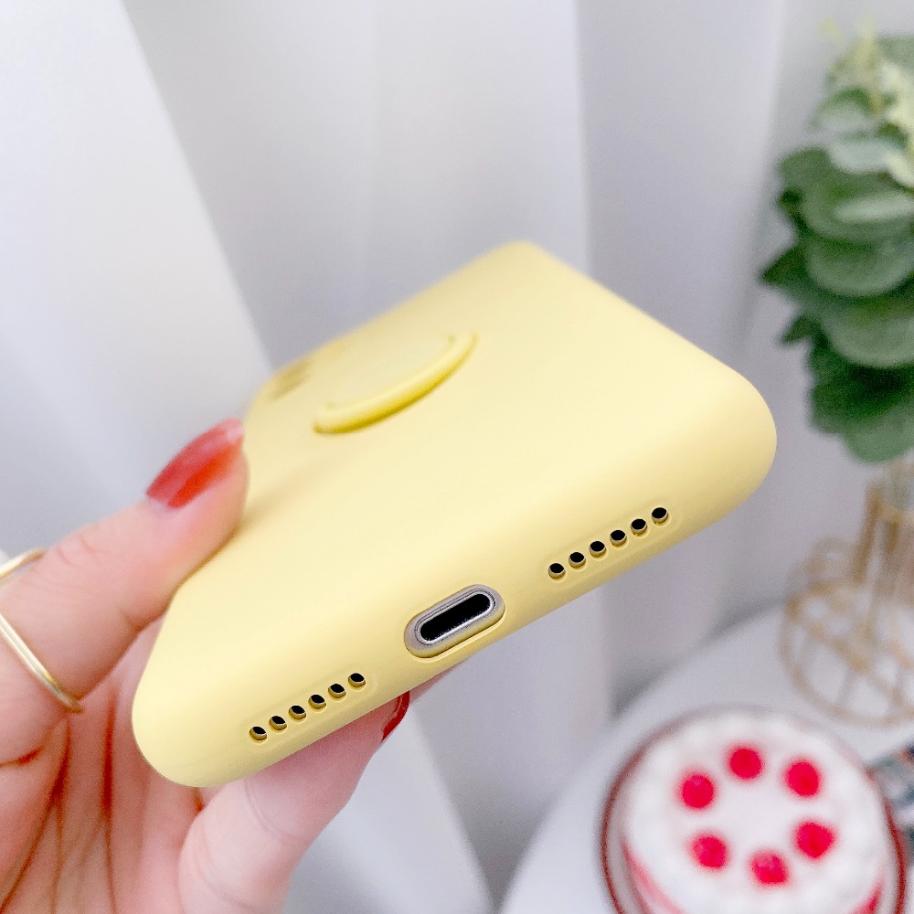 Ốp điện thoại mềm có nhẫn đỡ nam châm thích hợp cho Iphone 12 Pro Max Mini 11 Pro Max X Xs Max Xr 7 8 Plus Se2020