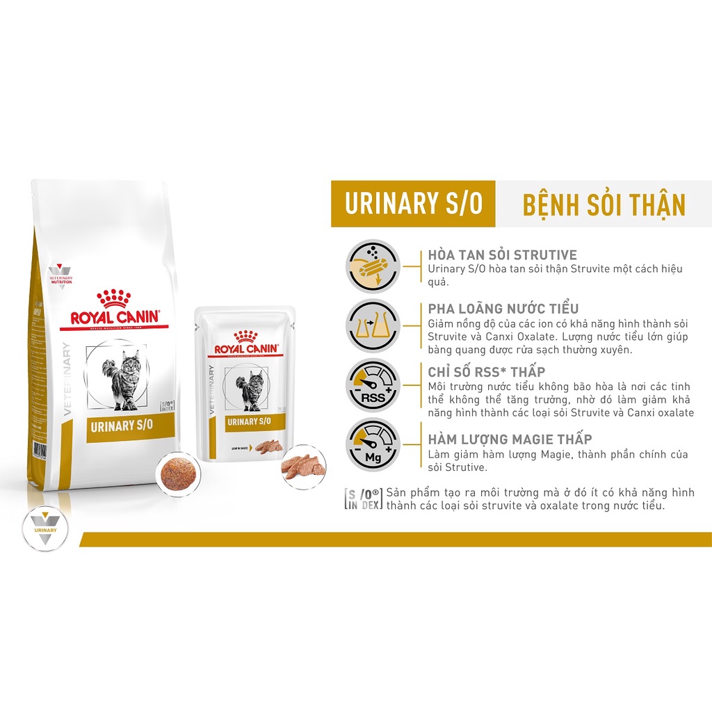 PATE URINARY S/0 CAT Hổ trợ sỏi thận cho Mèo Nhập Pháp SUPERPETS VIỆT NAM