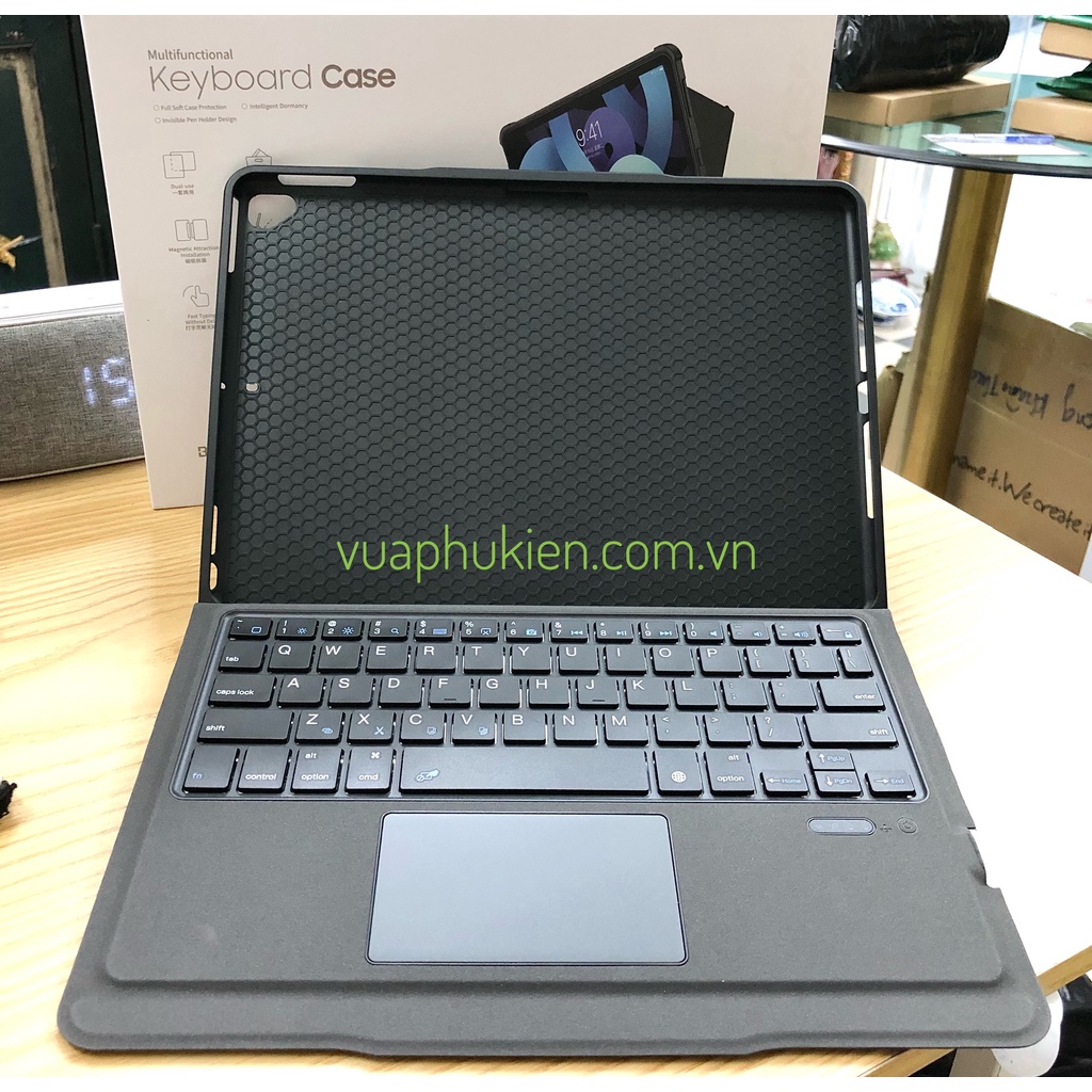 Bao da bàn phím Bluetooth iPad Pro 11/12.9 inch 2020/2021 M1 10.2" Gen 7/8, Air 4/10.9" Magic Smart Keyboard Folio Benks