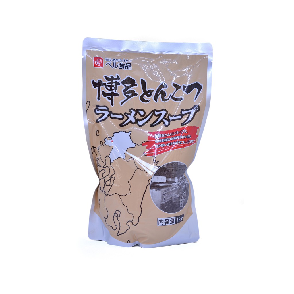 Nước Sốt Vị Xương Heo Tonkotsu Hakata Bịch 1kg (100% vị Nhật)