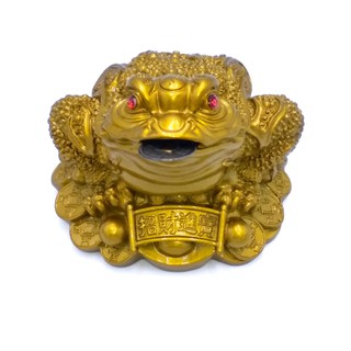 Cóc vàng mạ đồng 7 cm
