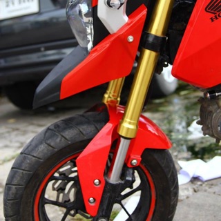 Đầu hypermotard gắn msx . Gồm dè dưới , mỏ vịt , ốp đầu