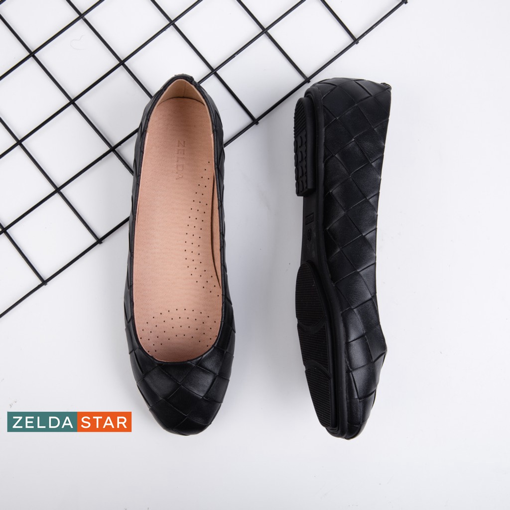 Giày búp bê nữ Zelda Star basic đế bệt - BB013820