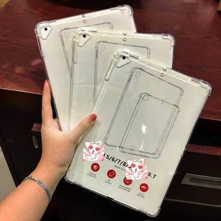 Ốp lưng dẻo TPU trong chống sốc iPad Gen10 11 2 1,2,3,4,5, Air, Air 2, Gen5, Gen6, 9.7,Gen 7, Gen8 10.2, Air 4,5 11 2024