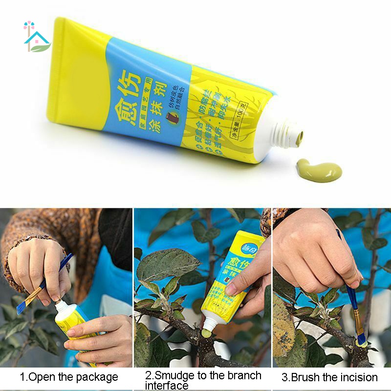 Keo Dán Vết Thương Kèm Bàn Chải Cho Cây Cảnh
