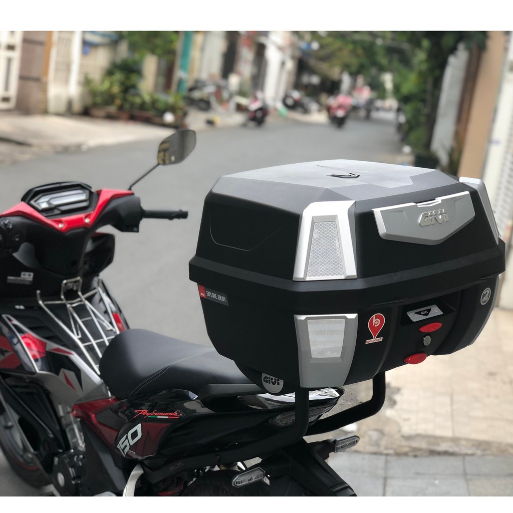 Combo Thùng Givi B42n và Baga Trợ Lực HRX cho Winner X, Winner150