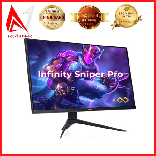 Màn hình Infinity Sniper Pro 27 inch FHD Fast IPS, 165Hz, HDR, AMD Freesync chuyên game, đồ hoạ new chính hãng