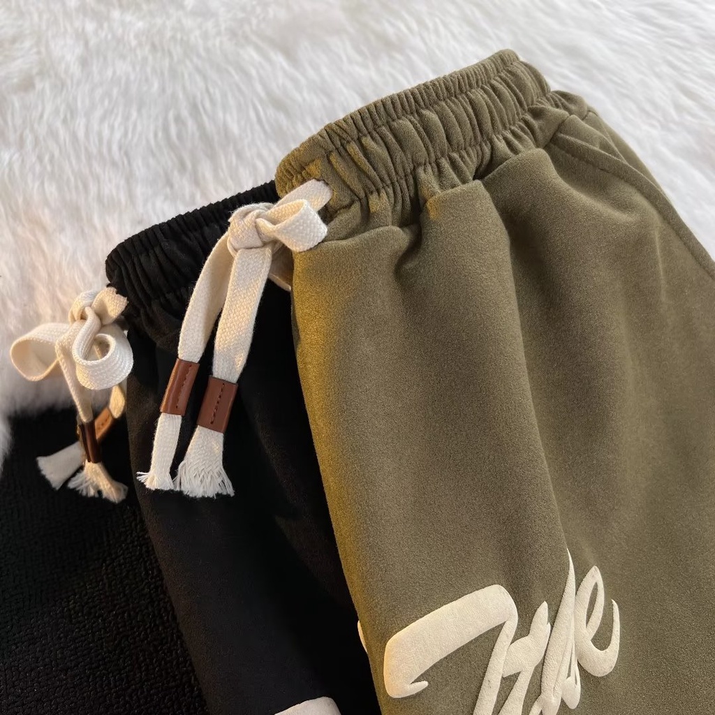 Quần ống rộng Phong Cách Hàn Quốc Thời Trang Cho Nam