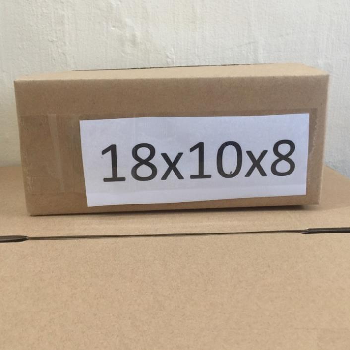 Combo 10 thùng hộp carton bìa giấy đóng gói hàng kích thước 18x10x8 giá rẻ tận xưởng giao hỏa tốc nhận hàng ngay