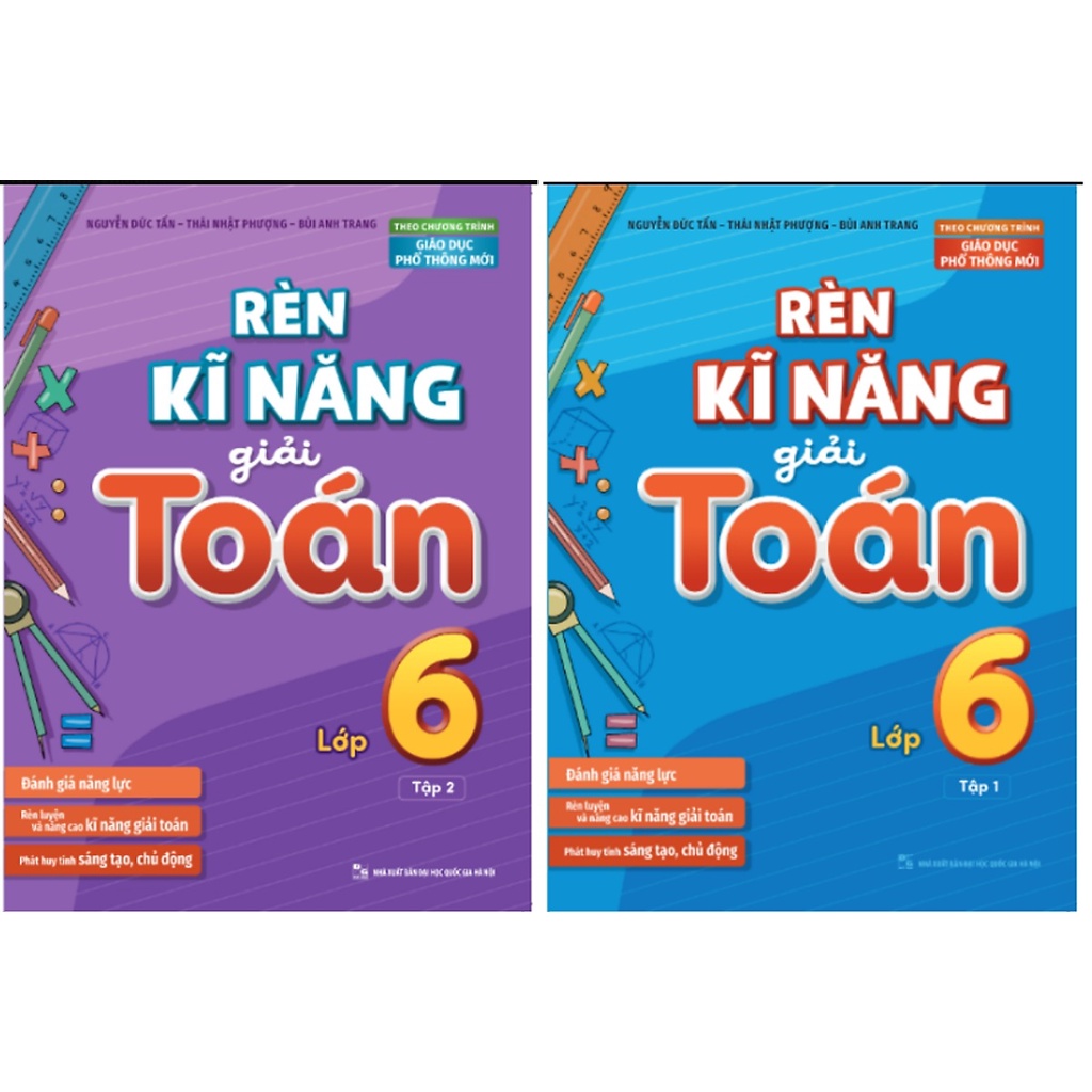 Sách - Rèn Kĩ Năng Giải Toán Lớp 6 - Tập 01