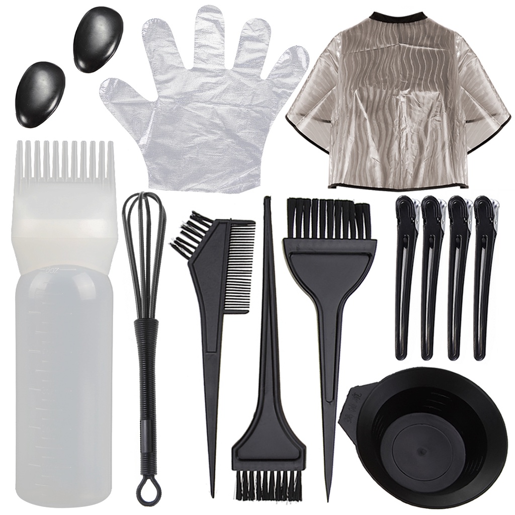 Set dụng cụ nhuộm tóc MONJA chuyên nghiệp đầy đủ sử dụng tại nhà và salon