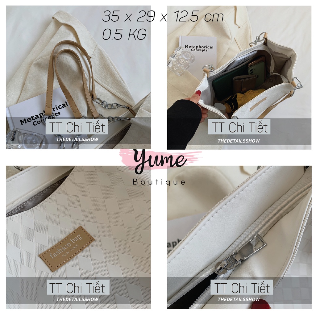 Túi Tote Cỡ Lớn Thời Trang Hàn Cao Cấp Đi làm, Đi chơi Hot Trend Năm 2023 Yu99