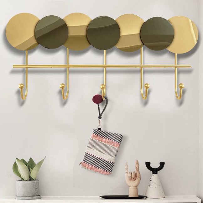 Chinese style living room bedroom metal wall hanging decoration wall hook 6.5